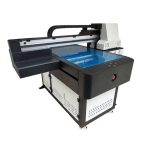 A1 UV printer digital 6090 flatbed UV printing machine dengan effect 3D / Varnish printing